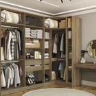 Armário Closet Aberto 25cm Linha Modulado Adapt ARM25AMDP Kappesberg