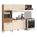 Armário de Armário de Cozinha Compacta 3 Pçs 225cm Multimóveis CR20110