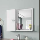 Armário De Banheiro Espelho Aéreo Superior Espelheira Branco