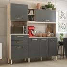 Armário de Cozinha 6 Portas 2 Gavetas Select Demobile