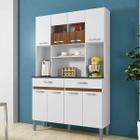 Armário de Cozinha 8 Portas 2 Gavetas Ônix Chf