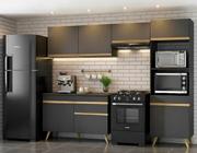 Armário de Cozinha Compacta 4 peças ML3868 Veneza Multimóveis