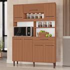Armário de Cozinha Icaraí 100% MDF Tuboarte 7 Portas e 1 Gaveta