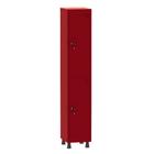Armário Guarda Volume Locker Roupeiro 1 Vão 2 Portas Aço GRF501/2 Vermelho - Pandin