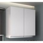armário lavanderia , Aéreo Multiuso 62X60X30 Cm Lavanderia, cozinha 100% MDF Branco tx casa