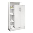 Armário Multiuso Elite 2 Portas Branco com Chave - Demóbile