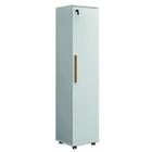 Armário Multiuso Para Escritório Com Chave e Rodízios 1 Porta Lune Branco J&A