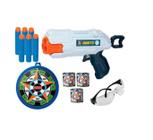 Brinquedo Arminha De Dardos Nerf Com Ventosa 3 Reservatórios + 5 Munições -  Nicácio Store - Lançadores de Dardos - Magazine Luiza