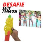 Lançador Arminha Lança Água Brinquedo Pistola Infantil 220ML