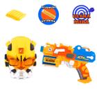 Brinquedo Arminha De Dardos Nerf Com Ventosa 3 Reservatórios + 5 Munições -  Nicácio Store - Lançadores de Dardos - Magazine Luiza