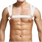 Arnes Branco 3 Argolas Harness Masculino SexLord