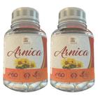 Arnica - 60 Cáps 500Mg Kit Com 2 Potes - Lider Vendas