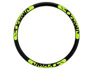 Aro 26 MTB Para Disco Vzan Vmaxx LT 36 Furos Preto Amarelo