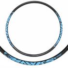 Aro 29 x 19mm Aero Hawks 36f. Disk Preto Com Adesivo Azul - Loja Duas Rodas