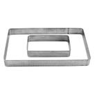 Aro de Aço Inox 304 Microperfurado Retangular de alta qualidade Espessura 1mm 10x5,5x2cm 1 un