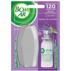 Aromatizador Bom Ar Click Spray 1 Aparelho + 1 Refil 12ml Campos de Lavanda