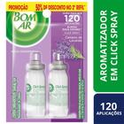 Aromatizador Bom Ar Click Spray Lavanda 12ml 50%Off na 2ªUni