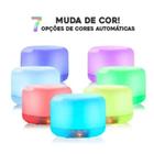 Aromatizador Umidificador e Difusor Ultrassônico para aromaterapia 300ml Led