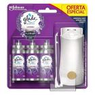 Aromatizante glade toque de frescor lavanda + 3 refis