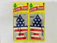 Aromatizante Little Trees Eua Vanilla Cheirinho Carro 2 unidades - 2B Shops