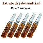 Arovitel Extrato De Jaborandi 2ml - Kit Com 5 Ampolas