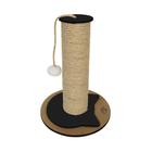 Arranhador Hello Pet Sisal Barcelona Preto para Gatos