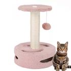 Arranhador para Gatos Bola Brincadeira Arranhar Brincar Pet Shop Sisal Interativo Aconchegante Diversão Animal de Estimação Descanso Escala Macio Conf