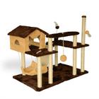 Arranhador Para Gatos Playground Casa Para Pets Felinos Brincar Grande Modular Brinquedo