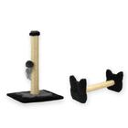 Arranhador Para Gatos Poste P Torre Sisal Com Bolinha Poste Horizontal