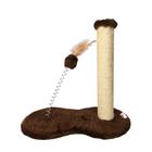 Arranhador para Gatos Torre Infinito 46x23x40 Cm Marrom  Pipo Pet 