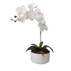 Arranjo De Flores Orquídea Artificial No Vaso Karen