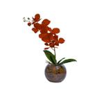 Arranjo Flores Orquídea Vermelho Com Vaso