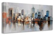 Arte de parede em tela Arjun Brooklyn Bridge New York City 100x50cm