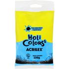 Artigo para Festa Holi Colors 100G Azul Turquesa