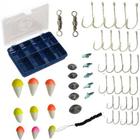 Artigos De Pescaria Kit Pesca Maleta Com Acessórios Completa