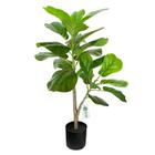 Árvore artificial BESAMENATURE Fiddle Leaf Fig Faux com 21 folhas