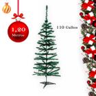 Arvore De Natal 120 Cm Pinheiro 110 Galhos Verde Linda