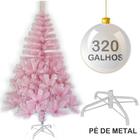 Árvore de Natal rosa 120 cm FARNHAM 