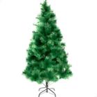 Arvore De Natal 210 cm 300 Galhos Luxo Cheia Pinheiro Verde Base De ferro Reforçada