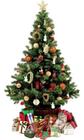 Árvore De Natal De 1,20m Galhos Grande Premium + Pisca Pisca