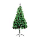 Árvore De Natal Enfeite Pinho Luxo Pinheiro 1,80m 240 Galhos