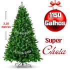 Árvore de Natal Pinheiro 2,10 Metros Grande Tradicional Cheia Gorda 1500  Galhos - Florarte - Árvore de Natal - Magazine Luiza
