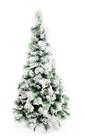 Árvore De Natal Luxo Pinheiro Com Neve Nevada Cactos 1,8m