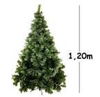 Árvore De Natal Pinheiro Cor Verde Green Modelo Luxo 1,20m 170 Galhos A0312n - Chibrali