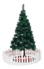 Árvore De Natal Pinheiro De Mesa Luxo 90 Cm Verde 73 Galhos A0209E