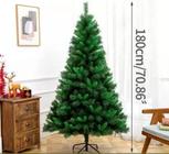 Árvore de Natal Pinheiro 1,80m Grande Tradicional Cheia Gorda 700 Galhos c/  Saia 40cm - Magazine Gerais