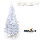 Árvore de Natal Portobelo Branco Base Plástica 1,20m com 250 Hastes