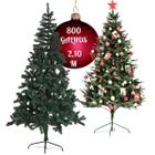 Árvore de Natal Pinheiro Canadense Linda 800 Galhos Grande 2,10m De Altura  - AZ Shopping - Árvore de Natal - Magazine Luiza
