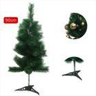 Árvore de Natal Verde 90 cm Decoração Natalina Pinheiro Cheio