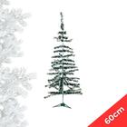 Árvore de Natal Verde Nevada Pinheiro Tradicional 60cm Decoração Natalina